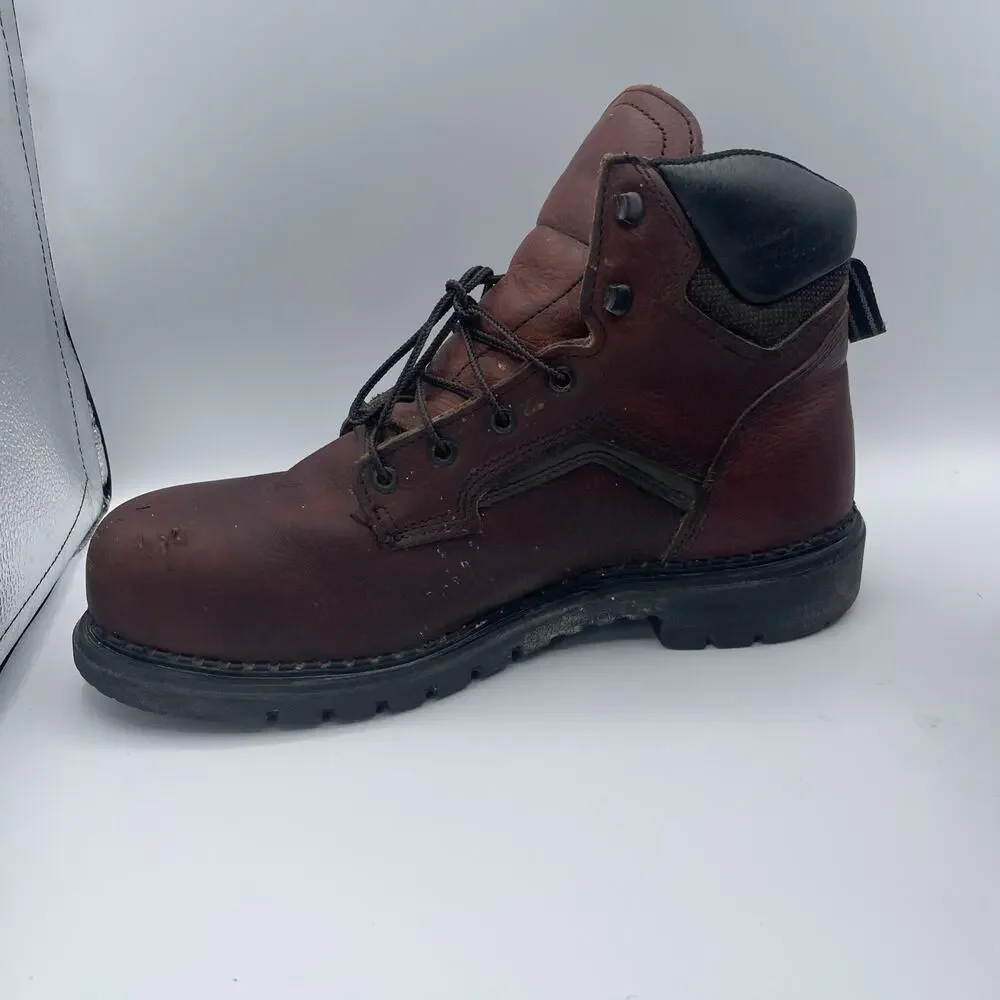Red Wing Shoes 2226‎ DynaForce Steel Toe Work Boots Size 13 E Brown USA Safety
